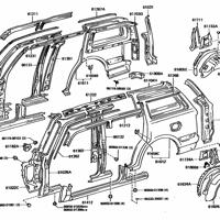 Деталь toyota 6102760100