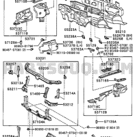 Деталь toyota 6103748900