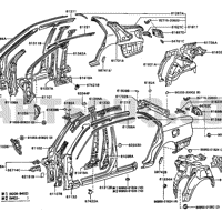 Деталь toyota 6103820020