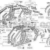 Деталь toyota 6110802040