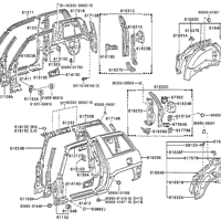 Деталь toyota 6111042040