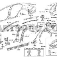 Деталь toyota 6111333020