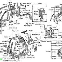 Деталь toyota 6112042070