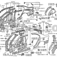 Деталь toyota 6113105030