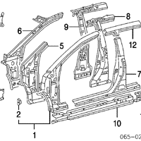 Деталь toyota 6113248030