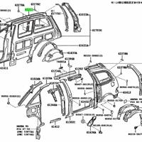 Деталь toyota 6120128110