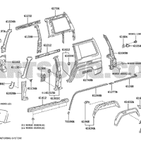 Деталь toyota 6121260010