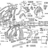 Деталь toyota 6121333060