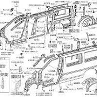 Деталь toyota 6130126070