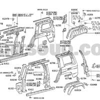 Деталь toyota 6130260120