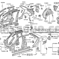 Деталь toyota 6130306010