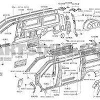 Деталь toyota 6145328030