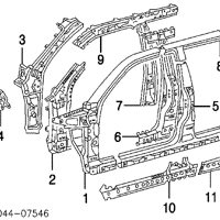 Деталь toyota 6146260020