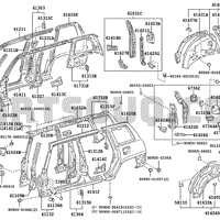 toyota 6160342904