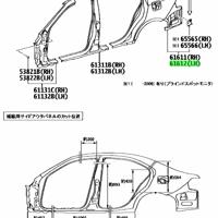 Деталь toyota 6161253080