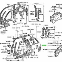 Деталь toyota 6162042010