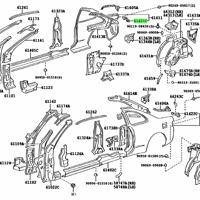 Деталь toyota 6162120210