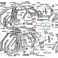 Деталь toyota 6163113090