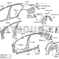 Деталь toyota 6163206090