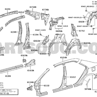 Деталь toyota 6164233070