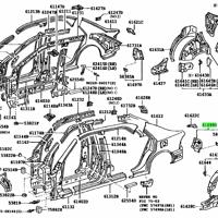 Деталь toyota 6169853900