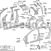 Деталь toyota 6171648010