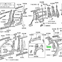 Деталь toyota 6176744010