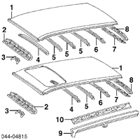 Деталь toyota 6311142030