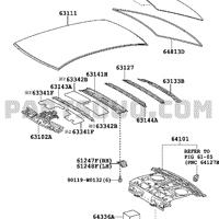 Деталь toyota 6312702080