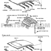 Деталь toyota 6314422100