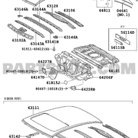 Деталь toyota 6314430180