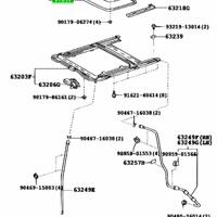 Деталь toyota 6325160061