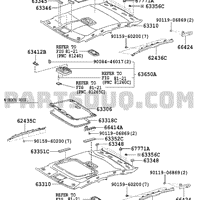 Деталь toyota 6334733010