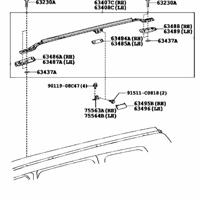 Деталь toyota 6349260090