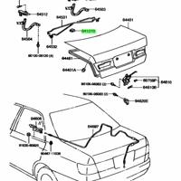 Деталь toyota 6412720120