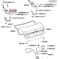 Деталь toyota 6452033040