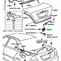 Деталь toyota 6460022060