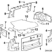 Деталь toyota 6475333010