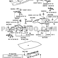 Деталь toyota 6477012191