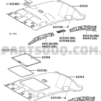 Деталь toyota 6642312040