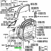 Деталь toyota 6700228071