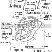 Деталь toyota 6700406120