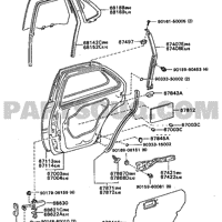 Деталь toyota 6700433010