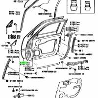 Деталь toyota 6711132091