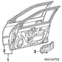 Деталь toyota 6711233030