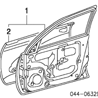 Деталь toyota 6711242040