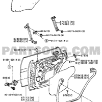 Деталь toyota 6711420250