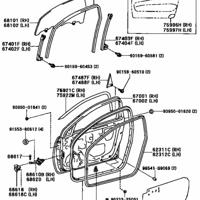 Деталь toyota 6786142041