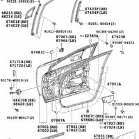 Деталь toyota 6786801040