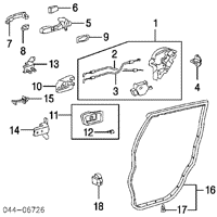 Деталь toyota 6787248020